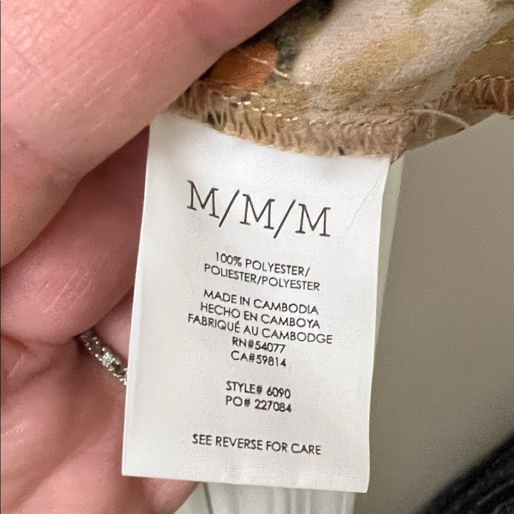 CAbi Leopard Print Blouse - Tan and Black - Picture 2 of 2